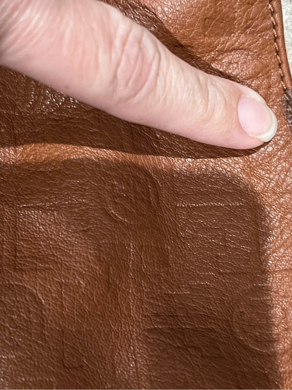 Tory Burch Embossed Brown Leather Hobo Satchel